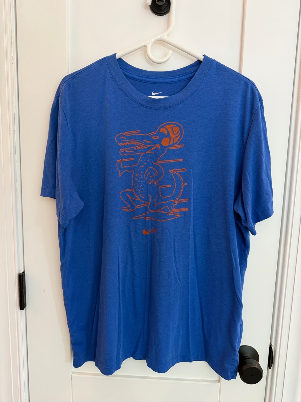 Nike Blue Retro Florida Gators tri blend Crew Tee